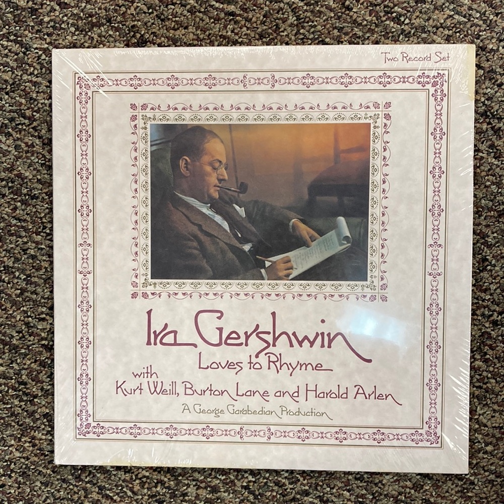 Ira Gershwin Loves to Rhyme Vinyl 2 Record Set UNOPENED